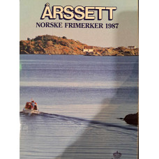 Årsett Frimerker Norge 1987